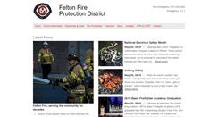 Desktop Screenshot of feltonfire.com